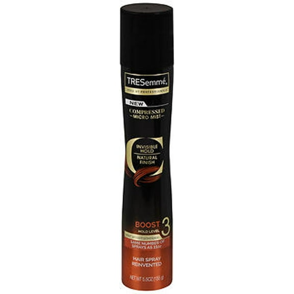 Tresemme Compressed Micro Mist Hairspray Boost Hold Level 3 Hair Styling Hairspray 5.5 oz