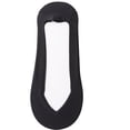 thumbnail image 2 of 10 Pairs No Show Socks for Women, Invisible Non Slip Low Cut Liner Padded, Non-slip Low Cut Liner Socks Invisible Ice Silk Socks for Flats Sneaker Heels Black, 2 of 3