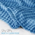 thumbnail image 3 of Manta Utopia Bedding de algodón con forma de gofre, 300 g/m², madera de cuña, 90 x 90, 3 of 8