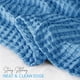 thumbnail image 3 of Manta Utopia Bedding de algodón con forma de gofre, 300 g/m², madera de cuña, 90 x 90, 3 of 8