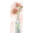 thumbnail image 2 of Nan 10x18 White Modern Wood Framed Museum Art Print Titled - Vintage Bottle Daisy, 2 of 4