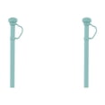 thumbnail image 1 of Pajita Repuesto Silicona Con Funda para 20/30/40 Oz () Verde, 1 of 4