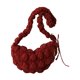 thumbnail image 1 of Bolso Axila para Mujer Bolso Nailon Cordón Suave Monedero Suave para Niña (rojo Vino), 1 of 9