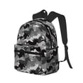 thumbnail image 2 of Haiem Horse Silhouette Lightweight Backpack for School, Classic Basic Water Resistant Casual Daypack for Travel with Bottle Side Pockets, 2 of 8