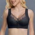 thumbnail image 3 of MEICHEN Womens Front Closure Wireless Bras Padded Full Coverage Comfort Everyday Bralettes Seamless Underwear, 3 of 4