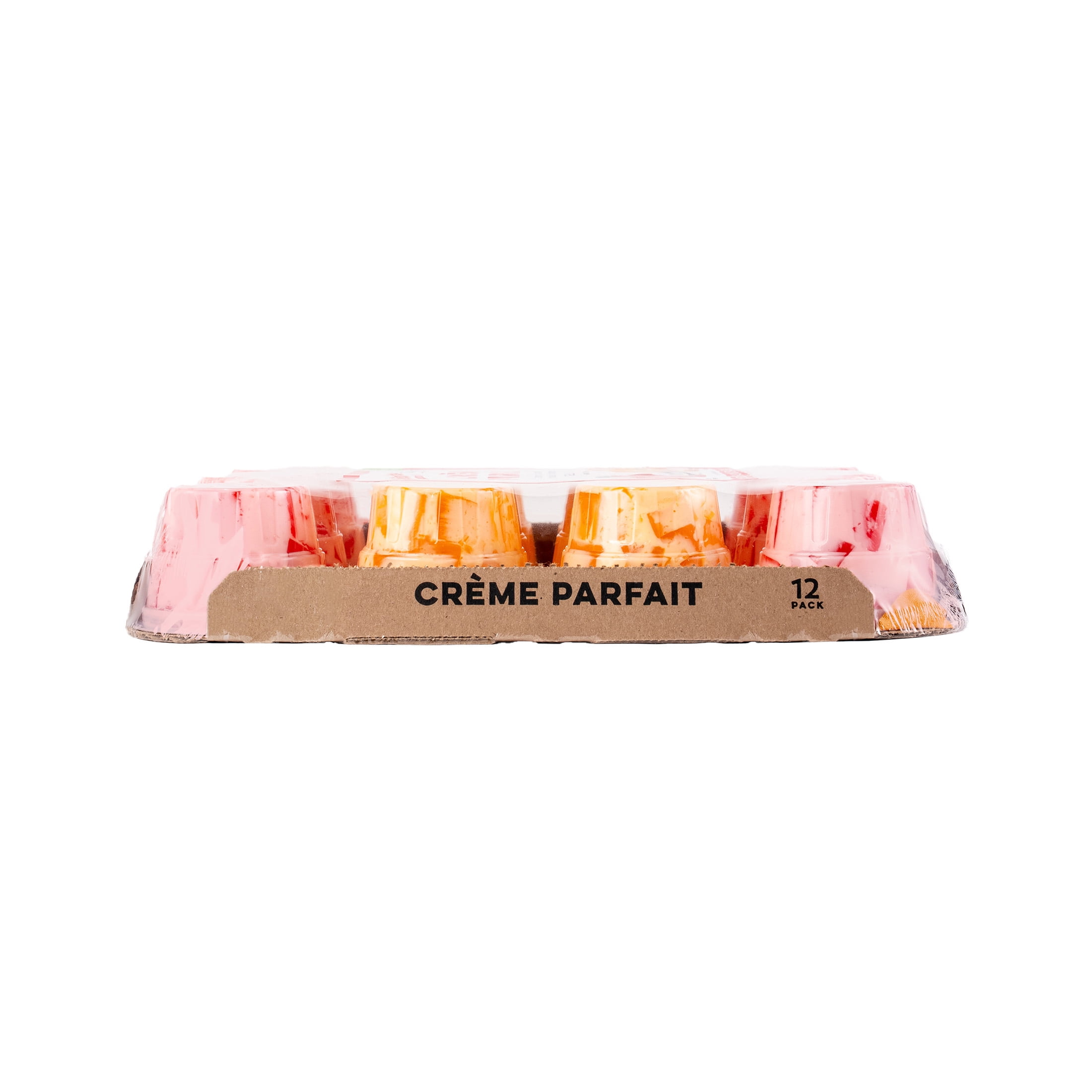 Raymundo's Creme Parfait Assorted Gelatin Cups, 3.25 oz, 12 Pack, Peanut-Free