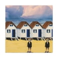 thumbnail image 1 of Surreal Seaside Cottages - Canvas, 1 of 10