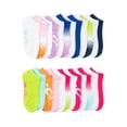 thumbnail image 2 of Justice, Girl's Bundle Brick No-Show Socks, 24-Pack, Sizes M-L, 2 of 4
