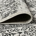 thumbnail image 5 of JONATHAN Y BOHEMIAN FLAIR 4 x 6 Area Rug, Ferro Filigree - Gray/Black, BMF108C-4, 5 of 7