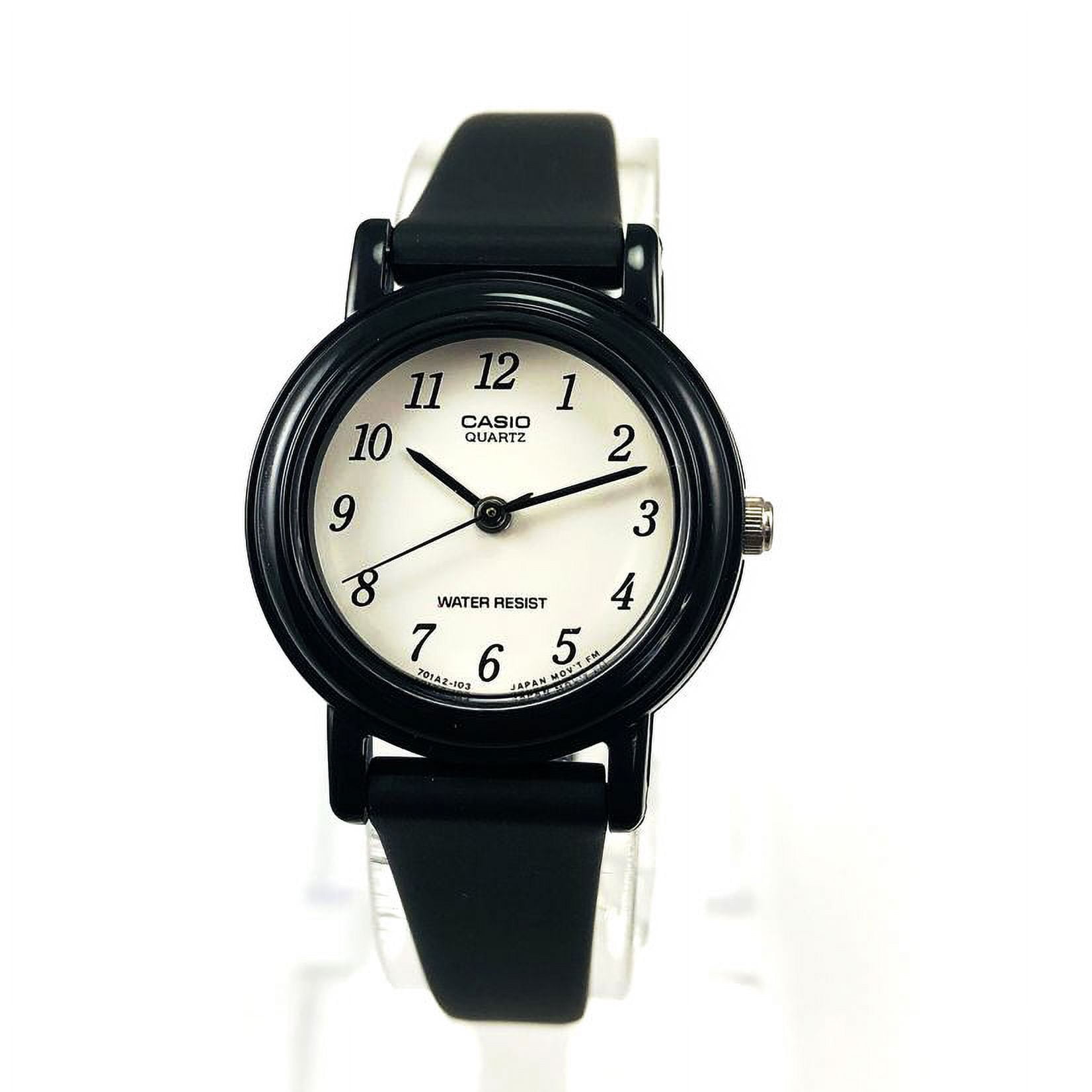 Casio Women's Casual Classic Analog Watch, White Dial LQ139B-1B