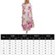 thumbnail image 2 of Vestido De Mujer Vestido elegante con cuello en V Maxi Dress Vestidos Moda suave para boda (Rose Red S) Cgtredaw para Mujer Rosa roja T M, 2 of 6