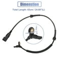thumbnail image 3 of Unique Bargains Car ABS Wheel Speed Sensor Front Left Right No.2T142B372AA for Ford Transit Connect Mk1 2002-2012, 3 of 6
