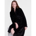thumbnail image 3 of Joyspun Women's Plush Robe, Sizes S to 3X, 3 of 5