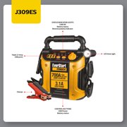 EverStart MAXX J309ES 700 Peak Amp Jump Starter With Power Station