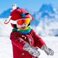thumbnail image 4 of Finger Ski Gloves Cold And Warm Men And Women Color Line Stitching Wind, 4 of 4