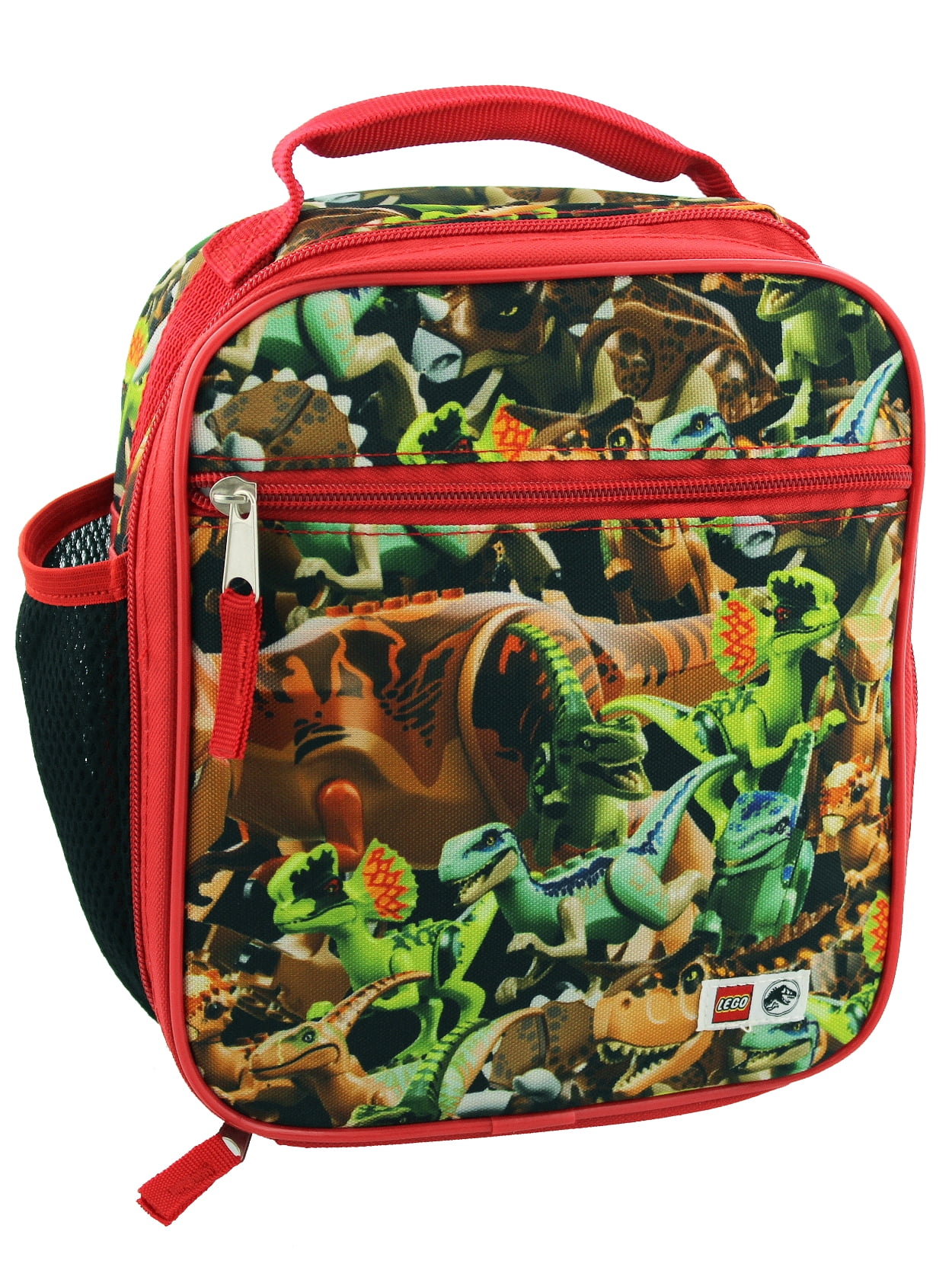 Jurassic World Backpack Insulated Thermal Cooler Dinosaur Lunch Box Pen Bag Lot 