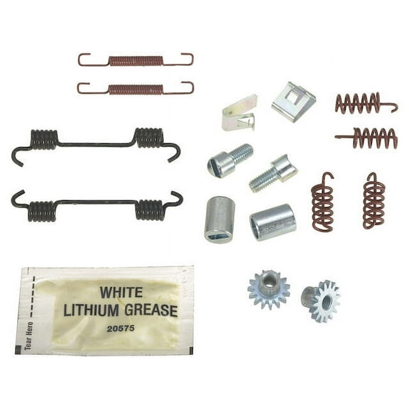 Rear Parking Brake Hardware Kit - Compatible with 2008 - 2014 Mercedes-Benz C300 2009 2010 2011 2012 2013