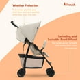 thumbnail image 4 of hauck Sport T13 Poussette Légère, Compacte et Pliable, Poussette, Beige, 4 of 9