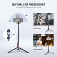 thumbnail image 3 of Trípode NEEWER Basics PA991 para selfies, compatible con iPhone, Samsung y Android, soporte metálico, 3 of 8