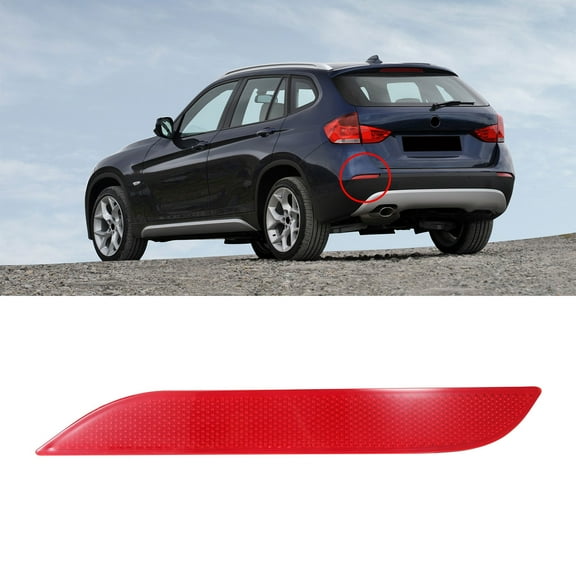 BINB ROAD Rear Bumper Reflector Left Driver Side 63147314883 Compatible with BMW X1 E84 2008-2015