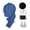 Blue, variant on Endives Women's Linen Pant Suit Fashion Athleisure Solid Color Drop Shoulder Long Sleeve Button Down Shirt and Pant Set S-5XL