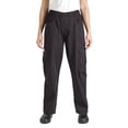 thumbnail image 1 of Mercer Culinary womens Cargo chefs pants, Black, 1X US, 1 of 4