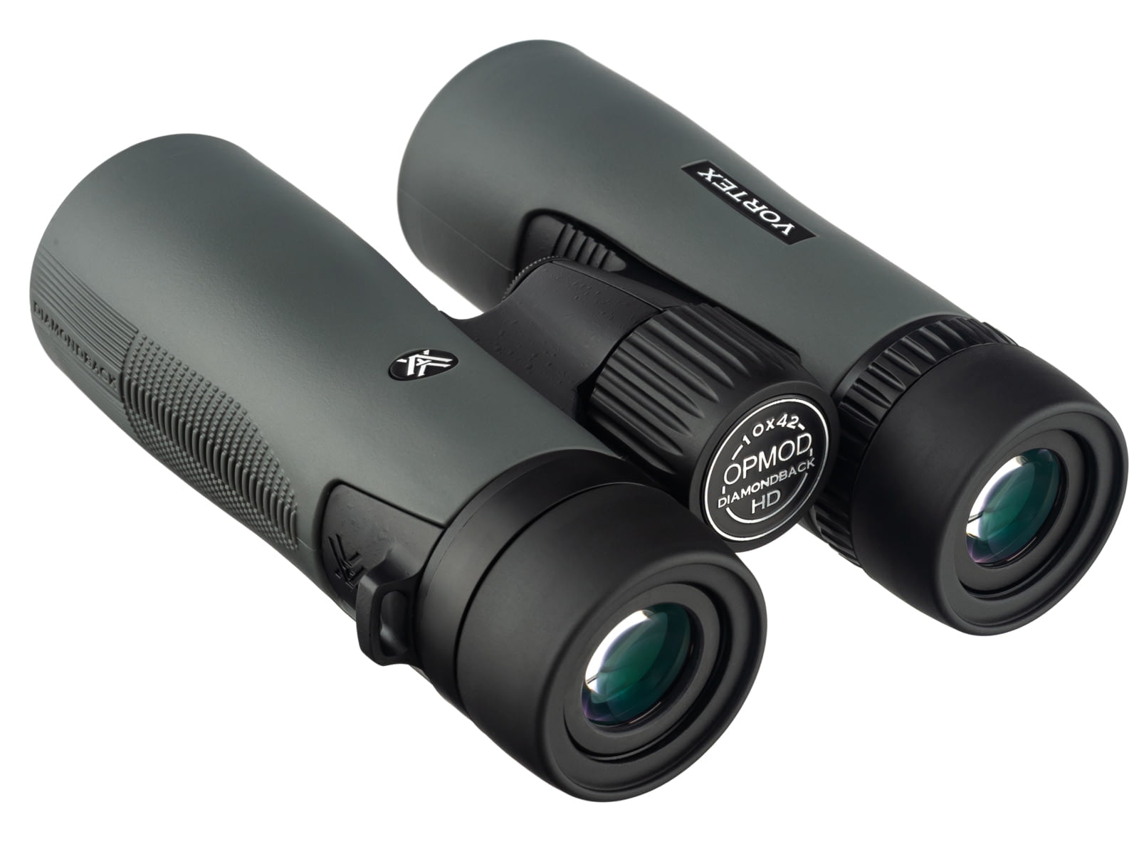 Vortex OPMOD Diamondback HD 10x42mm Roof Prism Binoculars, ArmorTek, Wolf Gray