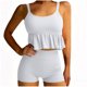 thumbnail image 4 of Traje de baño Tankini vintage estampado para mujer Traje de baño conservador Falda de playa estampada para mujer Traje de baño de dos piezas para mujer Trajes de baño tankini para mujer Traje de baño, 4 of 8