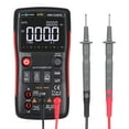 thumbnail image 1 of RICHMETERS RM409B True-RMS Digital Multimeter Button 9999 Counts With Analog Bar Graph Temperature Sensor Test AC/DC Voltage Ammeter Current Ohm, 1 of 8