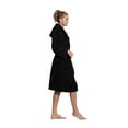 thumbnail image 4 of Turkuoise Women Turkish Terry Cloth Robe, Thick Hooded Bathrobe, 4 of 5