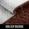 thumbnail image 5 of Lochas Soft Indoor Modern Big Area Rugs Fluffy Living Room Carpets for Bedroom Home Decor Nursery Rug 8x10 Feet, Coffee, 5 of 8