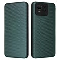 thumbnail image 1 of For Asus Zenfone 11 Ultra 5G Leather Case Carbon Fiber Texture Stand Magnetic Phone Cover, 1 of 5
