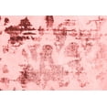 thumbnail image 1 of Ahgly Company Indoor Rectangle Abstract Red Modern Area Rugs, 2' x 5', 1 of 4