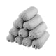 thumbnail image 1 of Qarigey Cubrezapatos desechables de 100 piezas, funda antideslizante para botas, cubrezapatos no tejidos, día lluvioso, fábrica plateada Type2 NO2, 1 of 6