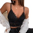 thumbnail image 5 of Viikei Womens Tank Top Camisoles for Women Plus Lace Beauty Back Solid Strap Wrap Hollow out Bra Underwear Vest Sling, 5 of 7
