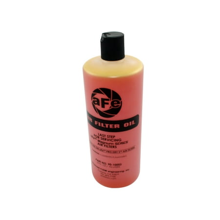 - aFe Power 90-10003 Magnum FLOW Air Filter Oil; 32 oz.; Gold; 4 Per Pack;