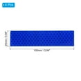 thumbnail image 2 of Uxcell Reflective Patch 1"x4", 4 Pcs Safety Appliques, Blue, 2 of 6