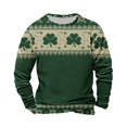 thumbnail image 1 of Tops para Mujeres Otoño de Moda con Impresión Del Día de San Patricio, Suelto Cuello Redondo Sudadera de Manga Larga para el Trabajo Informal, 1 of 3