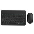 thumbnail image 1 of Combo de teclado y ratón Bluetooth portátil, delgado, inalámbrico y silencioso para tabletas Negro A, 1 of 8