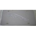 thumbnail image 2 of Jaguar Silver Logo Stainless Steel License Plate, 2 of 2