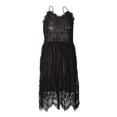 thumbnail image 3 of Vestido de encaje Hugo Floral Sin Espalda Cuello en V Boho Mujer, 3 of 10