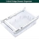 thumbnail image 1 of Transparent refrigerator drawer storage, 1 of 5