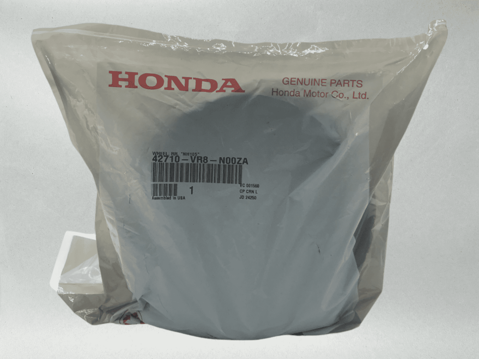 2 Pack Honda OEM HRN216 REAR WHEELS WITH GEARS 42710-VR8-N00ZA