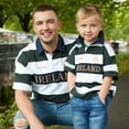 thumbnail image 2 of Lansdowne Ireland Kids Rugby Shirt Bottle Green & White Stripe, 2 of 2