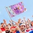 thumbnail image 4 of Familia Larva Bandera impresa con temática, regalo perfecto para fanáticos, amigos y familiares, y adecuada para actividades al aire libre e interiores, decoraciones de fiesta. 60*90CM, 4 of 6