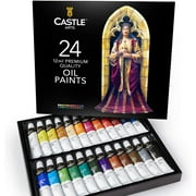 Castle Art Supplies 24 x 12ml Oil Paint Set