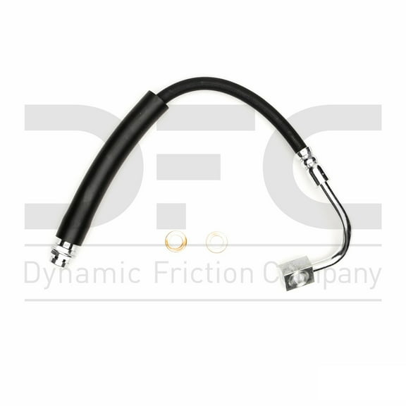 Front Left Dynamic Friction Company Brake Line Hose 350-40317 For 2013-2015 Ram C/V, 2013-2016 Chrysler Town & Country, 2013-2017 Dodge Grand Caravan