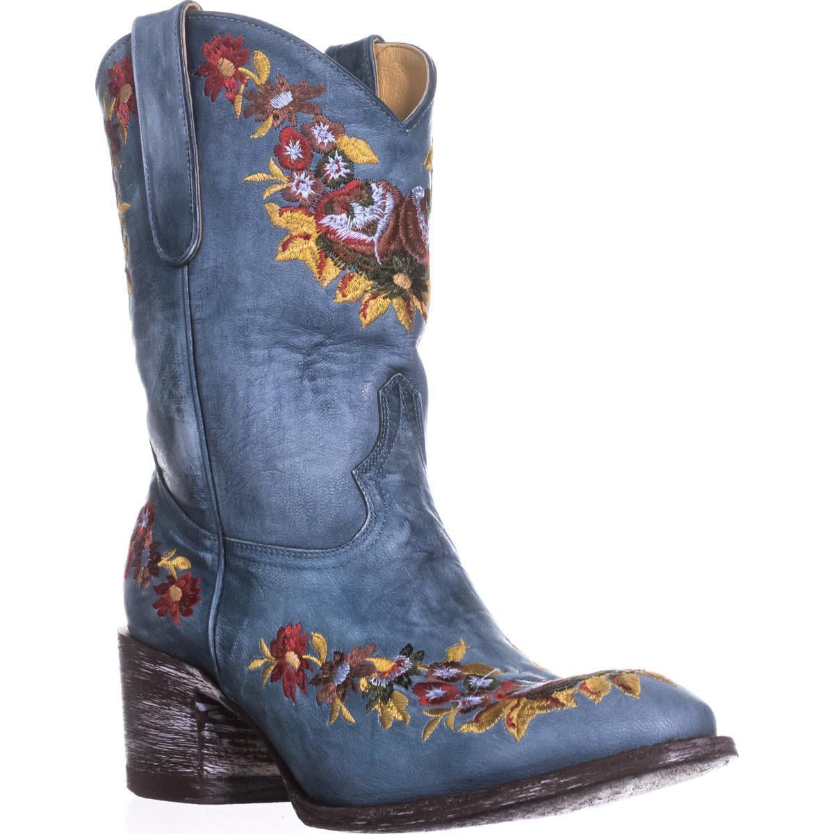 Womens Old Gringo Lynn 10 Cowboy Boots, Blue - Walmart.com