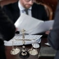 thumbnail image 2 of Vintage Decorative Scale Tray Unique Centerpiece Stand Black and Silver, 2 of 6