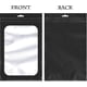 thumbnail image 3 of 100 Pieces Resealable With Aluminum Foil Pouch Smell Proof Bag For Food Storage（10.5*15CM）, 3 of 4